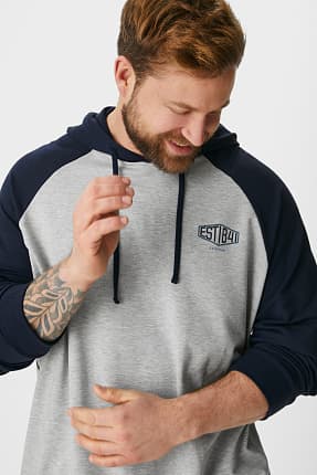 Lounge-hoodie  biokatoen