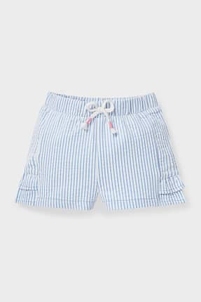 Baby shorts - striped