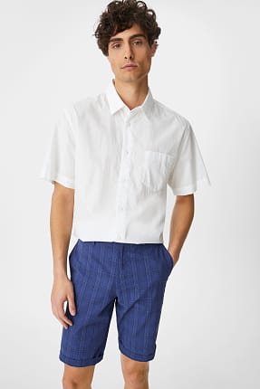 Bermuda - à carreaux