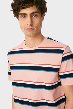 T-shirt - biokatoen - gestreept