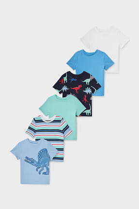 Multipack 6 buc. - tricou cu mânecă scurtă - bumbac organic