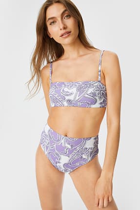 Chiloți bikini - talie înaltă