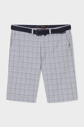 black bermuda shorts