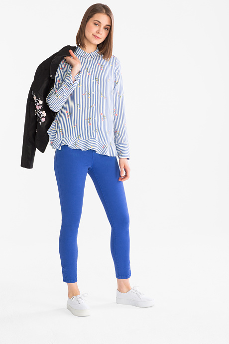 Bluse - gestreift