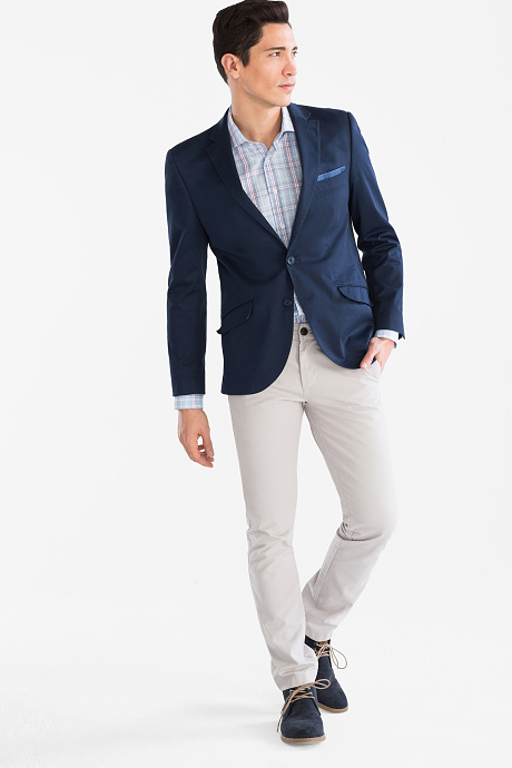 Colbert uit het combi-systeem - Slim Fit