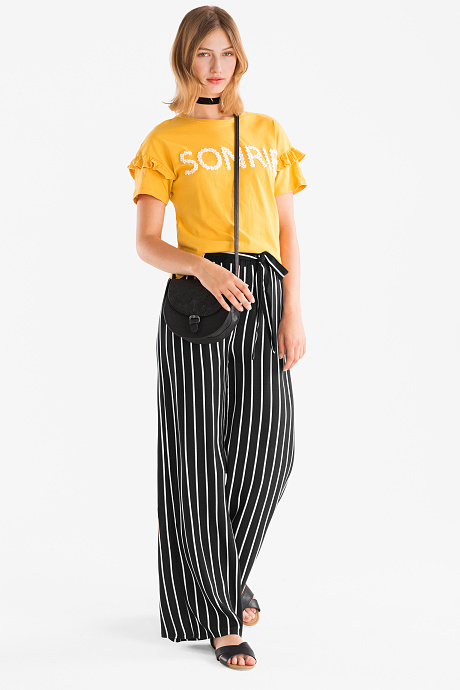 Pantalon Palazzo