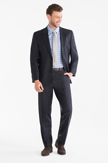 Business-overhemd - Regular Fit - Kent - geruit