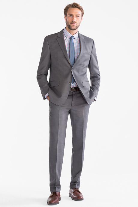 Business-overhemd - Regular Fit - button down - extra korte mouwen