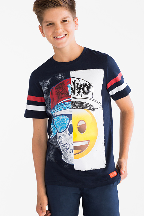 Sale - Emoji - Kurzarmshirt - multicolour print