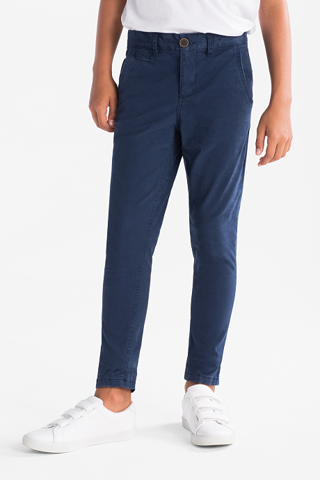 Ð Ð°ÑÐ¿ÑÐ¾Ð´Ð°Ð¶Ð°-Chino-Skinny Fit-Ð¾ÑÐ³Ð°Ð½Ð¸ÑÐµÑÐºÐ¸Ð¹ ÑÐ»Ð¾Ð¿Ð¾Ðº-ÑÐµÐ¼Ð½Ð¾-ÑÐ¸Ð½Ð¸Ð¹