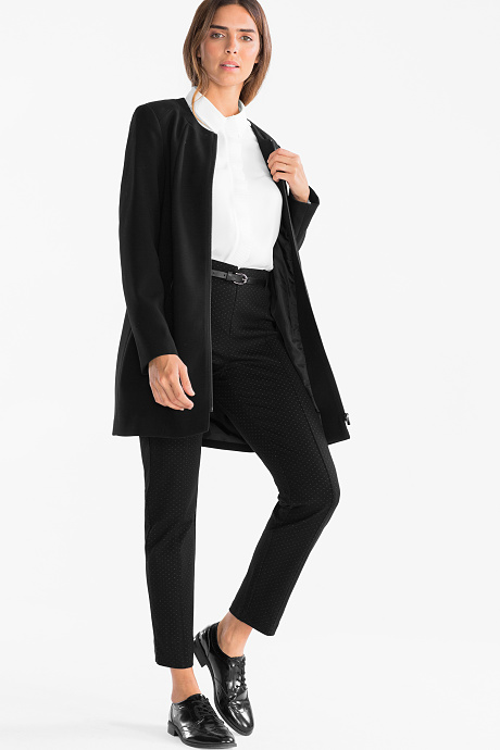 Trousers with belt