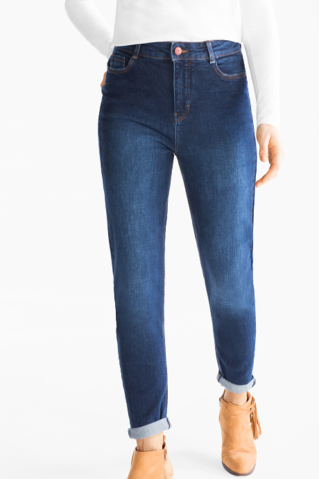 Sale - THE MOM JEANS - jeans-dunkelblau