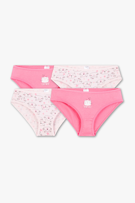 Trend - Slip - 4er Pack - dunkelrosa