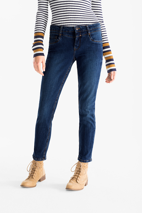 Sale - THE SUPER SKINNY JEANS - jeans-dunkelblau