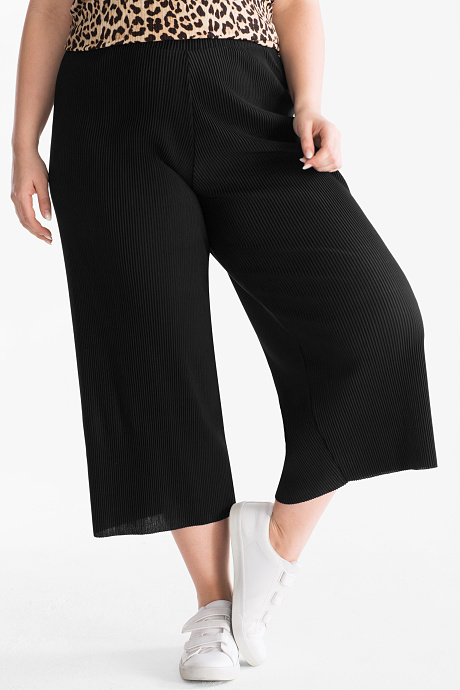 Mujer - Pantalón - Culotte - negro
