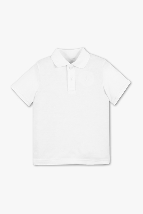 Kinder - Poloshirt - weiÃ