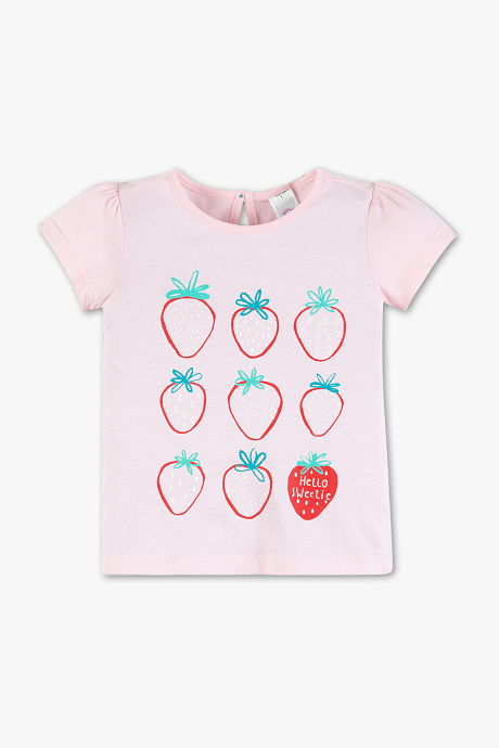 SHIRT1-KIDS Canadian Map with Canada Flag T-Shirts Toddler//Infant Girls Short Sleeve Ruffles Shirt T-Shirt for 2-6T