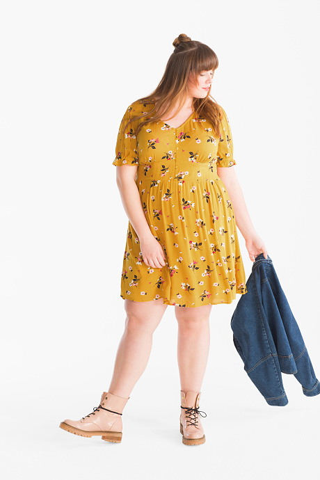Mujer - Vestido - amarillo