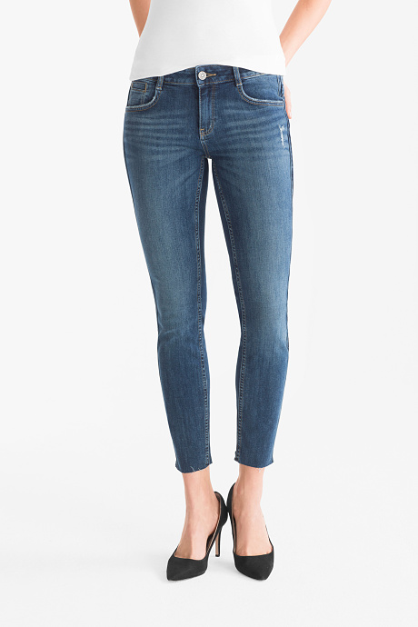 Sale - THE SKINNY JEANS - jeans-blau