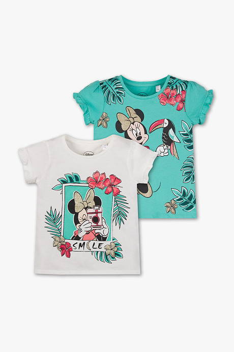 ÐÐµÑÐ¸-Minnie Mouse - Ñ ÐºÐ¾ÑÐ¾ÑÐºÐ¸Ð¼ ÑÑÐºÐ°Ð²Ð¾Ð¼-Ð¾ÑÐ³Ð°Ð½Ð¸ÑÐµÑÐºÐ¸Ð¹ ÑÐ»Ð¾Ð¿Ð¾Ðº - 2 ÑÑ-Ð±ÐµÐ»ÑÐ¹