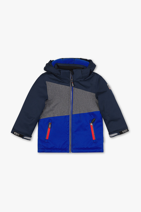 Темно-синий детский дождевик