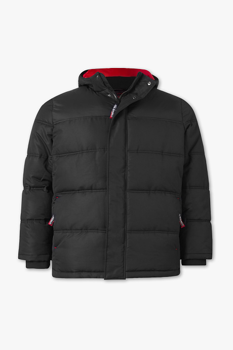 Черная мужская стеганая куртка