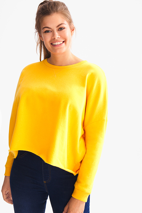 Sale - Sweatshirt - gelb
