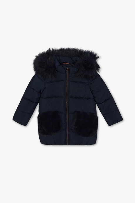 Sale - темно-синяя стеганая куртка