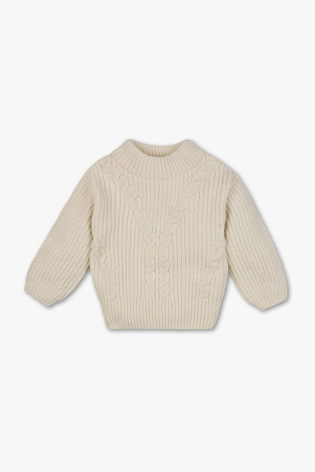 Kinder - Pullover - cremeweiß