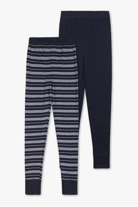 Sale-длинные трусы-органический хлопок-2шт-темно-синий