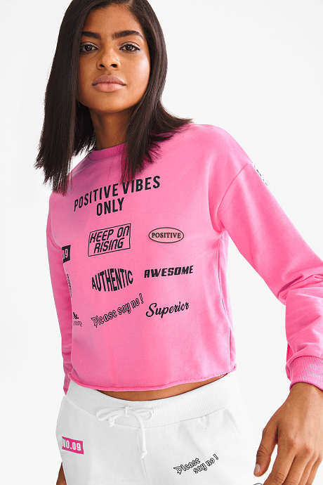 Sale - Sweatshirt - pink