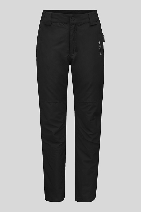 Черные модные лыжные брюки