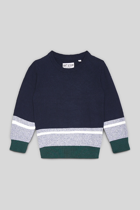 Sale - темно-синий свитер
