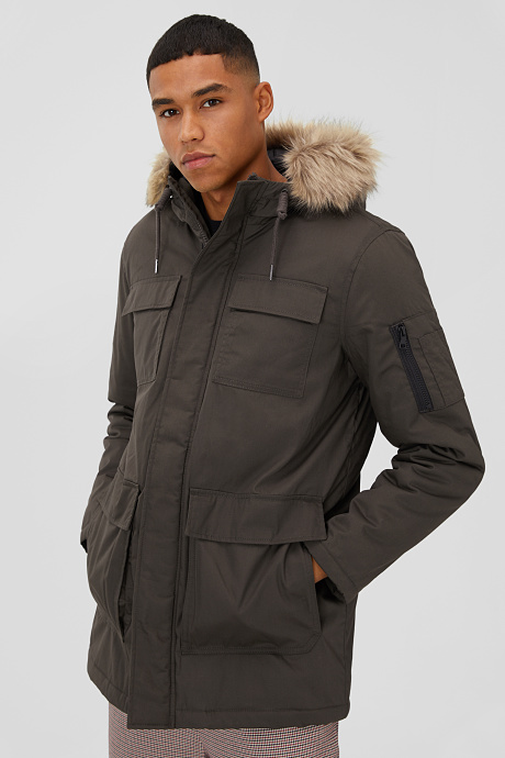 Sale-Parka-темно-зеленый