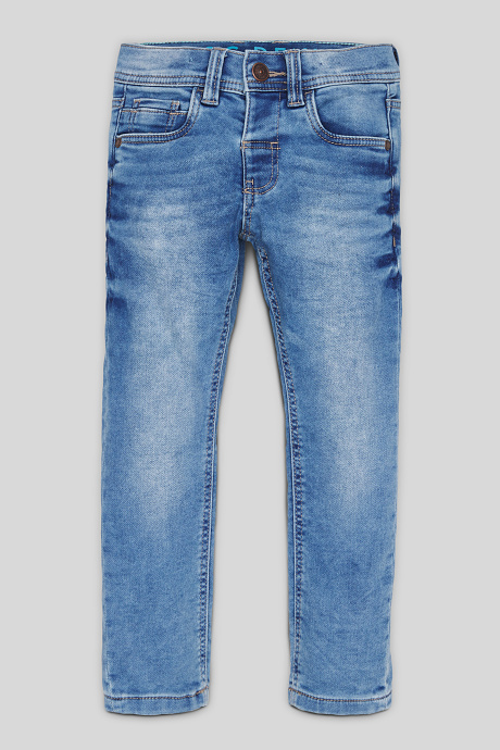 Sale - THE SUPER SKINNY JEANS - Jog Denim - jeans-hellblau