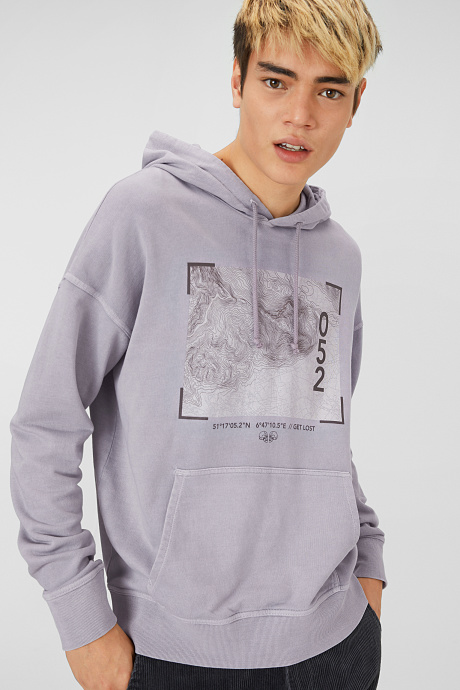 Herren - Sweatshirt - hellgrau