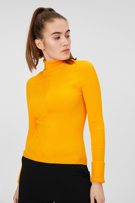 Sale - светло-оранжевая водолазка