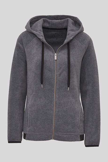 Sale - серая флисовая куртка