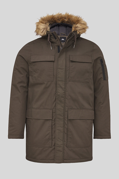 Herren - Parka - Winter - graphite