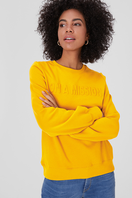 Trend - Sweatshirt - gelb