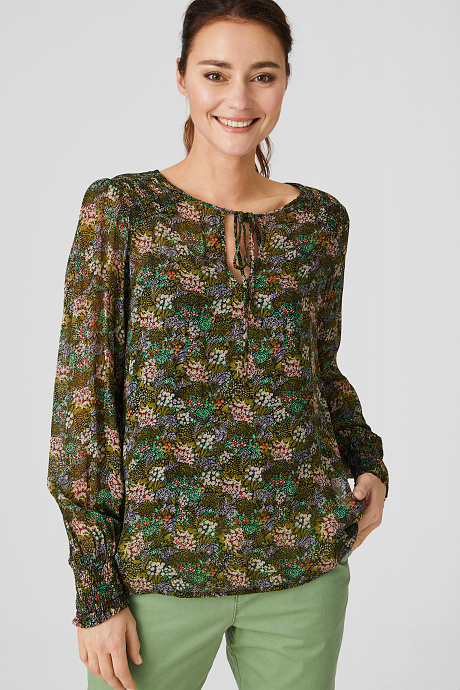 Продажа блузки-зеленый