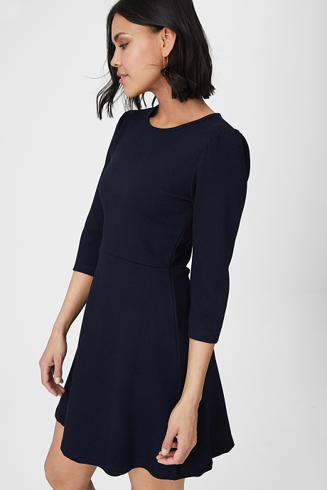 Продажа-Fit & Flare платье-темно-синий