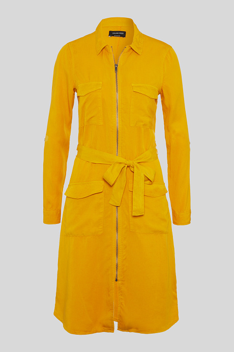Sale - Column Kleid - gelb