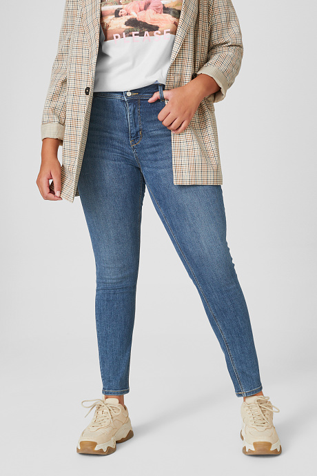damen jeans große größen  günstig kaufen  ca onlineshop