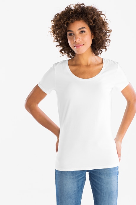 Basic-T-Shirt - Bio-Baumwolle