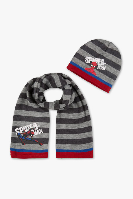Spider-Man - Set - Mütze und Schal