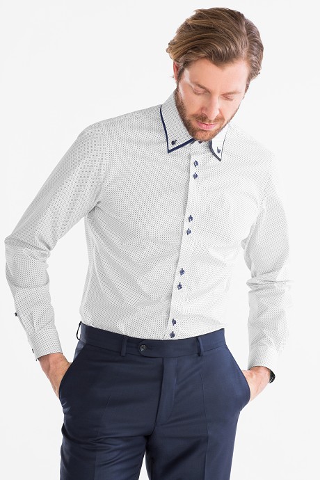 Businesshemd - Slim Fit - Button down