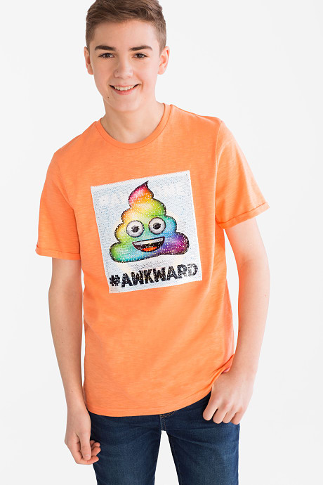 Emoji - Kurzarmshirt