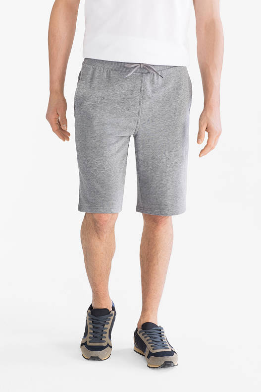 sweat shorts gray