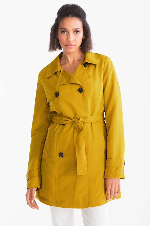 trench giallo